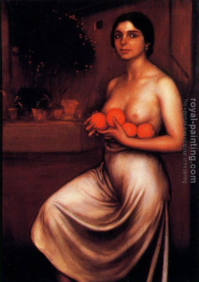 Julio Romero De Torres : Naranjas y limones